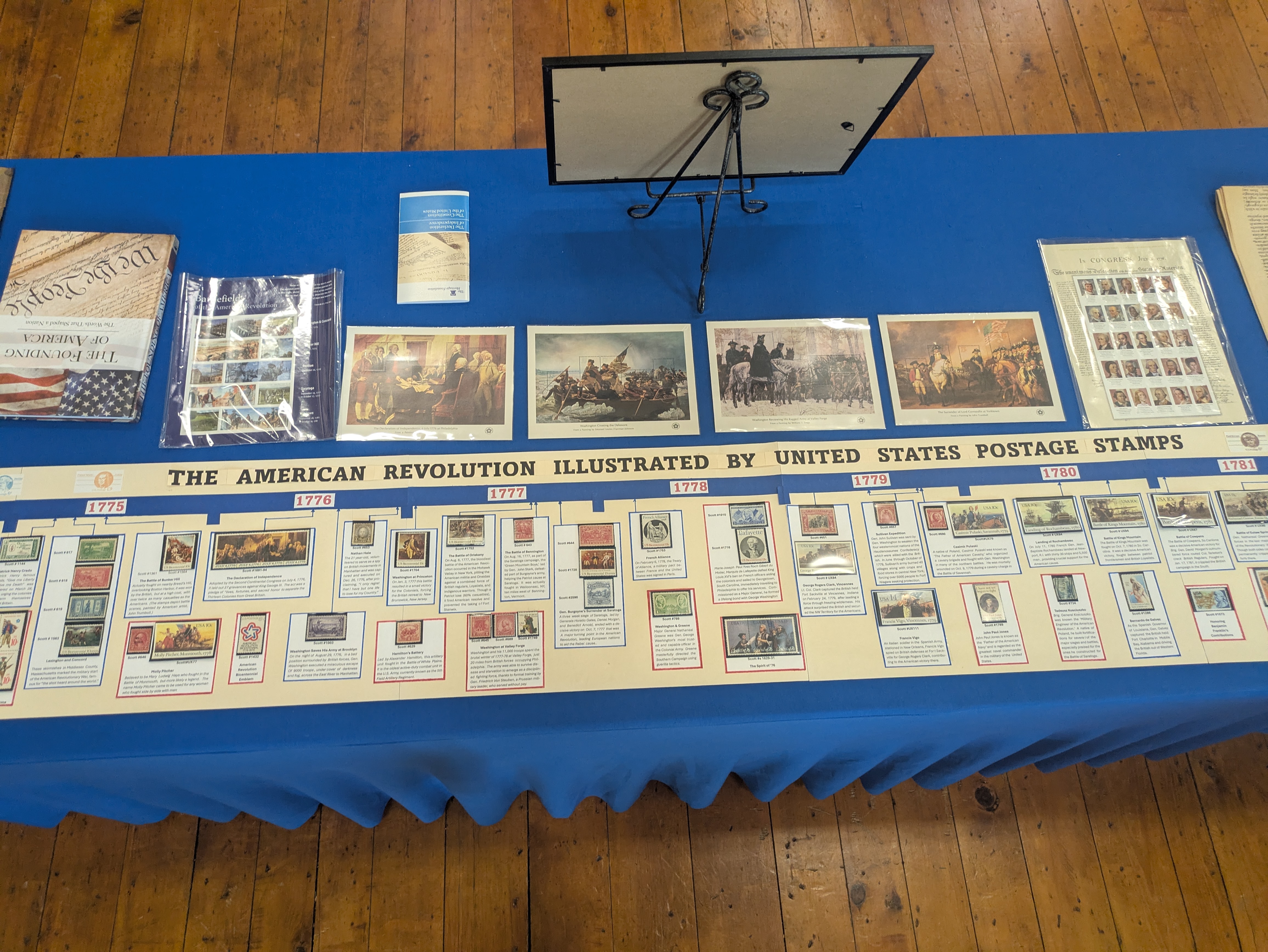 The American Revolution - An Illustration in Postage Stamps